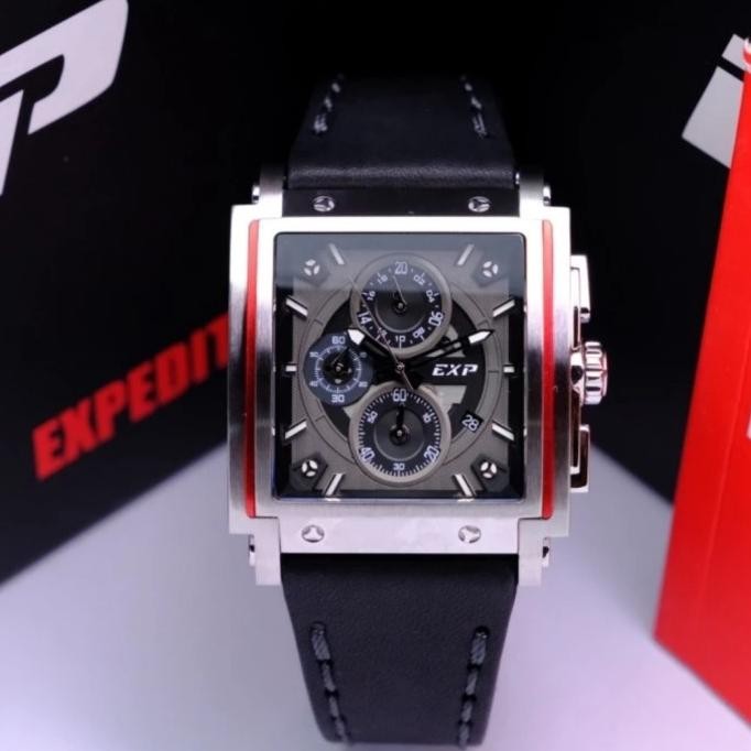 EXPEDITION E6731 / E 6731 Silver JAM TANGAN Pria