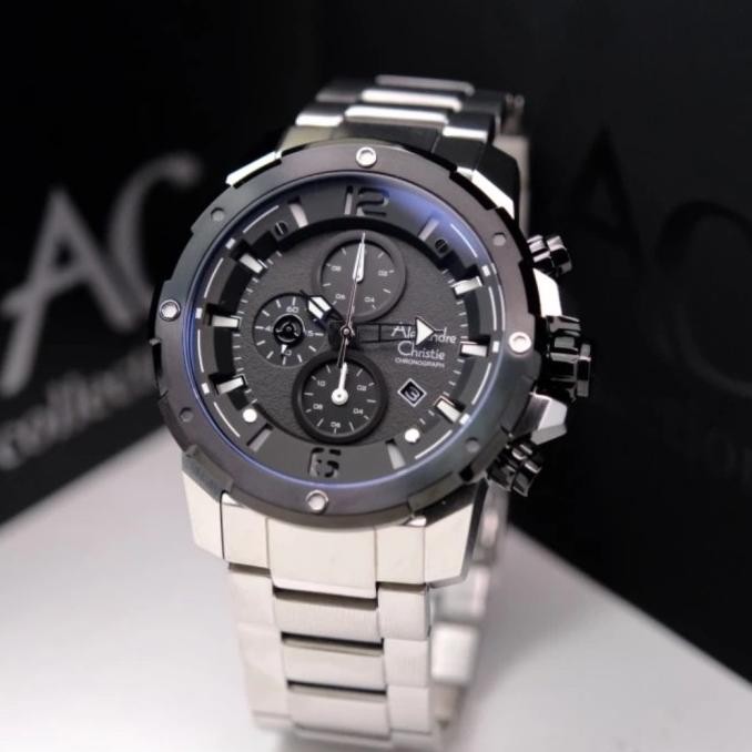 ALEXANDRE CHRISTIE AC6410 MC / AC 6410 ROSEGOLD BLACK