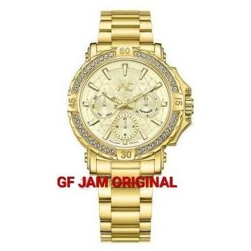 ALEXANDRE CHRISTIE AC9205 BF AC 9205 GOLD JAM TANGAN WANITA ORIGINAL