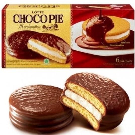

Lotte Chocopie Marshmallow Isi 6 - Coklat Korea