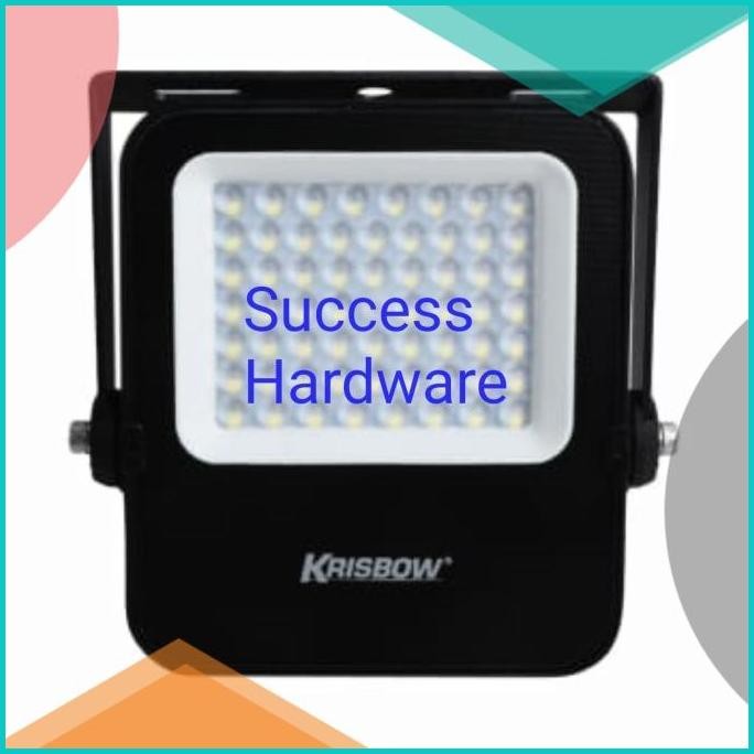 KRISBOW LAMPU SOROT LED OMEGA 50W 6500K - COOL DAYLIGHT FLOOD LIGHT O