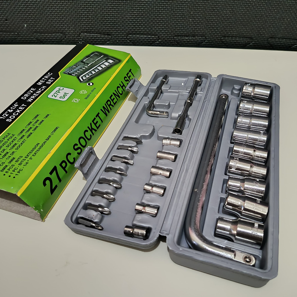 PERALATAN Kunci SOK Set 27 Buah, Set Perkakas Victory, Satu Set, KUNCI Shok, Set Lengkap, Peralatan 