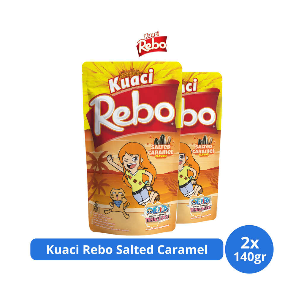 

Kuaci Rebo Salted Caramel 140gr x 2 pcs