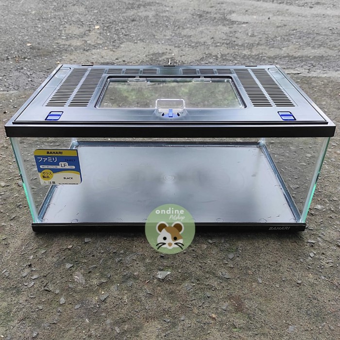 TERMURAH - Akuarium Akrilik Pendek Plus Tutup