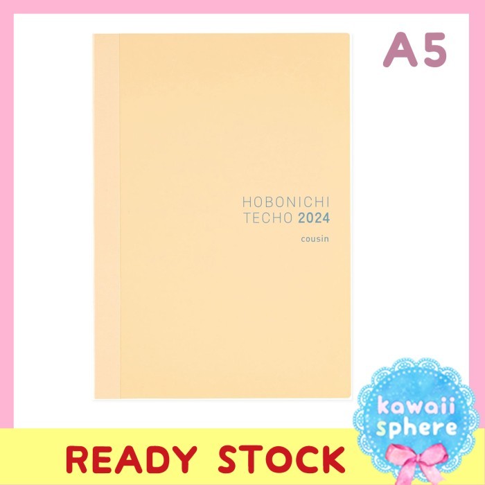 

Hobonichi Techo 2024 A5 Cousin Book Simplified Chinese Jan Start