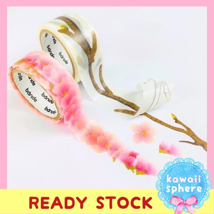

Bande Yoshino Cherry Masking Art Kit Masking Tape Washi Bande Sakura