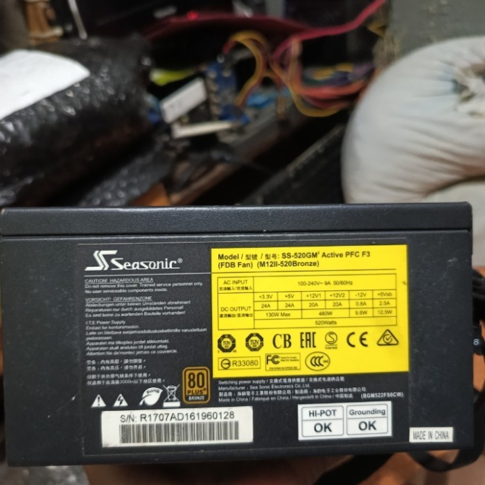 Kabel Modular Psu Seasonic Original FORSALE!