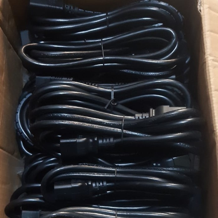 Kabel Power Cord C 13 to C 14 TERBATAS