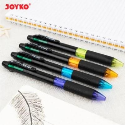 

Pulpen Joyko 4 Warna Bp-288 / Pack Isi 12 Pcs - 0,7Mm