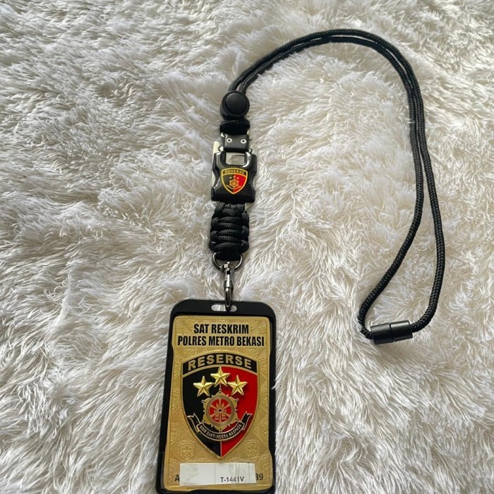 

lencana id card reskrim polri