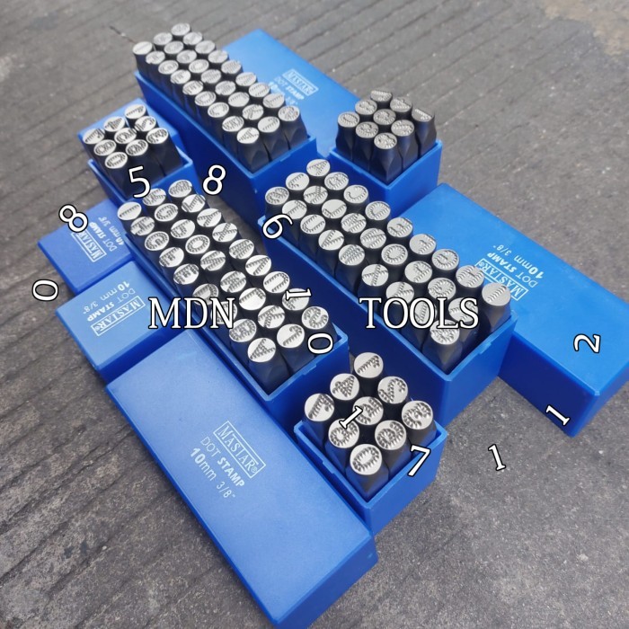 

MASTAR HURUF DAN ANGKA KETOK BINTIK 10MM DOT STAMP SET