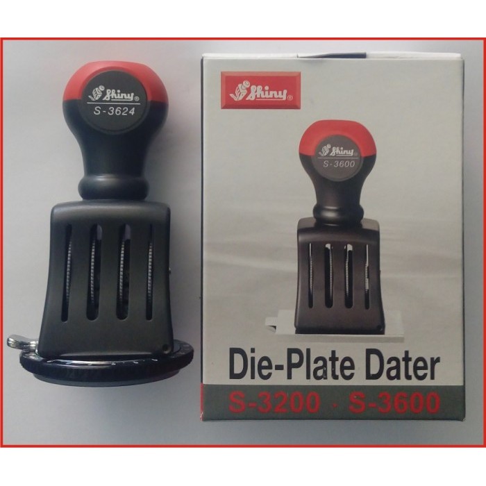 

Stempel SHINY 24 Hour & Date Stamp (S3624) Harga Distributor