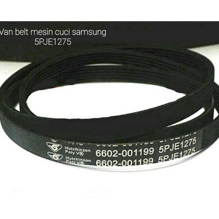 V BELT FAN BELT MESIN CUCI SAMSUNG 5PJE 1275 ORIGINAL BARU HT