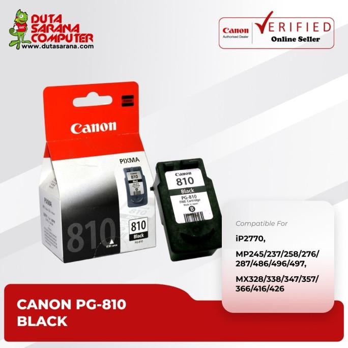 CATRIDGE / TINTA CANON PG810 ORI PG 810 PG-810 NEW ORIGINAL
