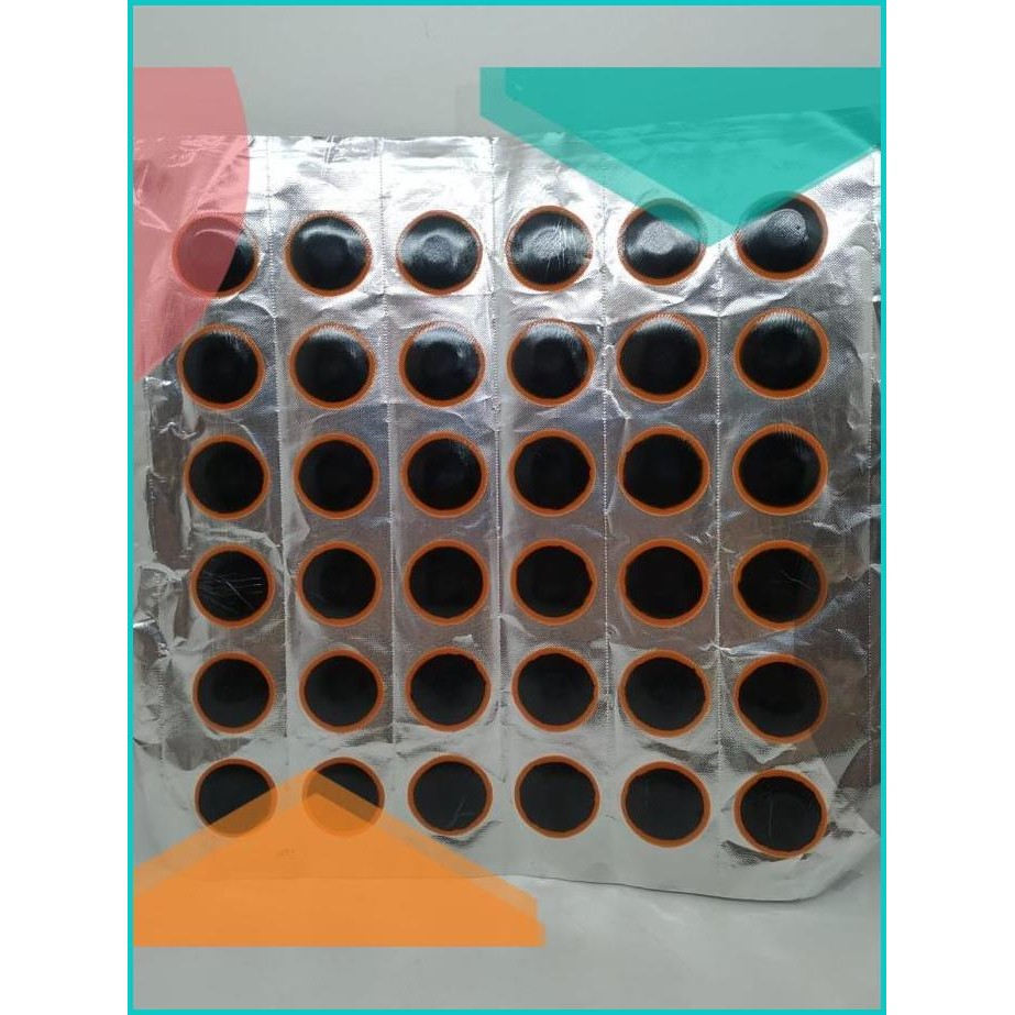 Tip Top / Tambal Ban / Tiptop Maruni Bulat Isi 36 Pcs 140BZ4 limited