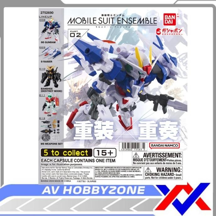 Gachapon Mobile Suit Ensemble 02 Bandai
