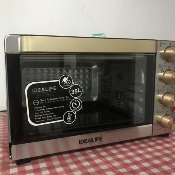 

TERSEDIA IDEALIFE IL335 OVEN LISTRIK | PEMANGGANG SERBAGUNA | ELECTRIC TOASTER