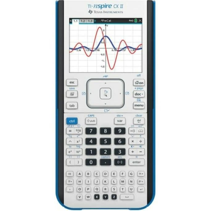 

TERSEDIA TEXAS INSTRUMENTS TI NSPIRE CX (NON CAS) KALKULATOR GRAFIK SCIENTIFIC