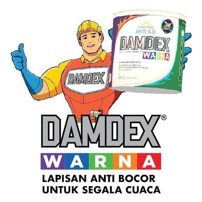 Damdex Warna Primer 20kg (Warna Primer) tanpa Cement