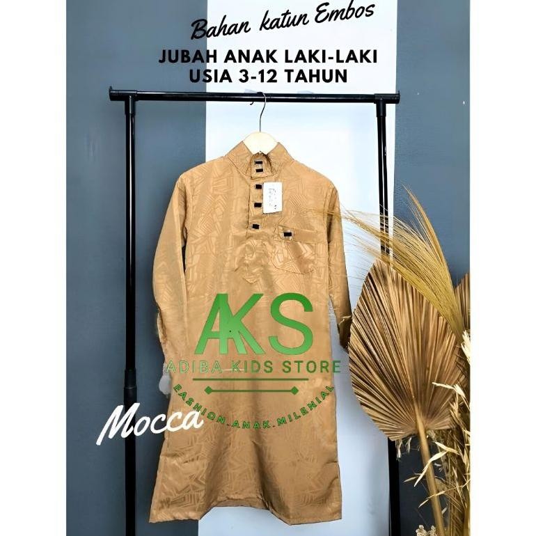jubah anak laki-laki usia 3/12tahun