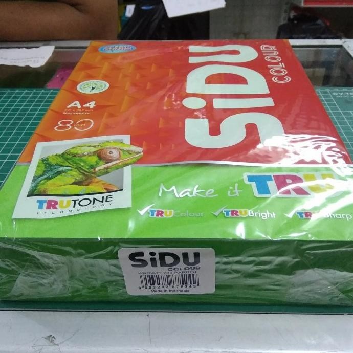 

TERMURAH - Kertas Warna SIDU A4 80gr IT 230 Parrot