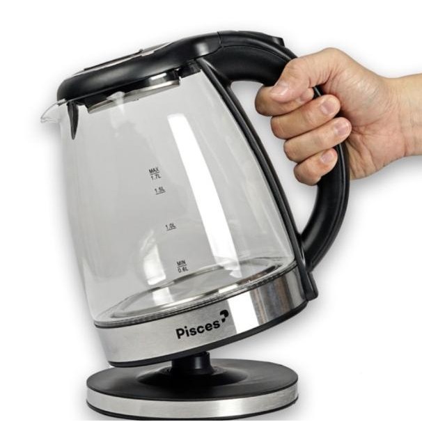[ Pisces ] Ketel / Kettel / Teko Listrik Pk-171 Gs Low Watt 1.7 Liter