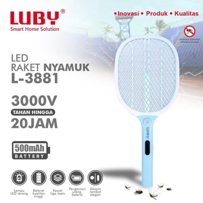 

TERSEDIA RAKET NYAMUK LISTRIK LUBY L-3881