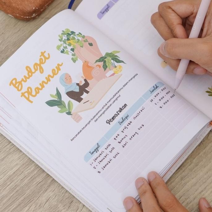 

Buku Agenda Muslimah Planner 2024 + Diary, Zikir, Kalender, Box |Ziyad Original Dan Terpercaya