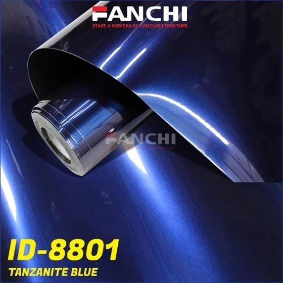 

NEW ROLL Sticker FANCHI PET101 ID-8801 Moonlight Tanzanite Blue 152CM ROLL