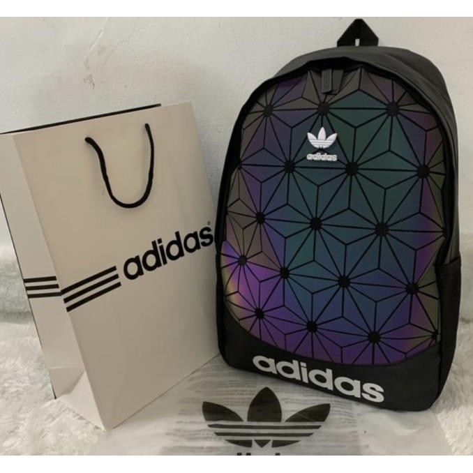 Terlaris Tas Ransel Adidas Iseey Miyake Reflective Backpack SALE