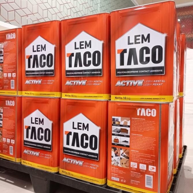 TERBARU - TACO LEM KUNING ACTIVE / LEM KUNING SERBAGUNA / LEM KUNING TACO