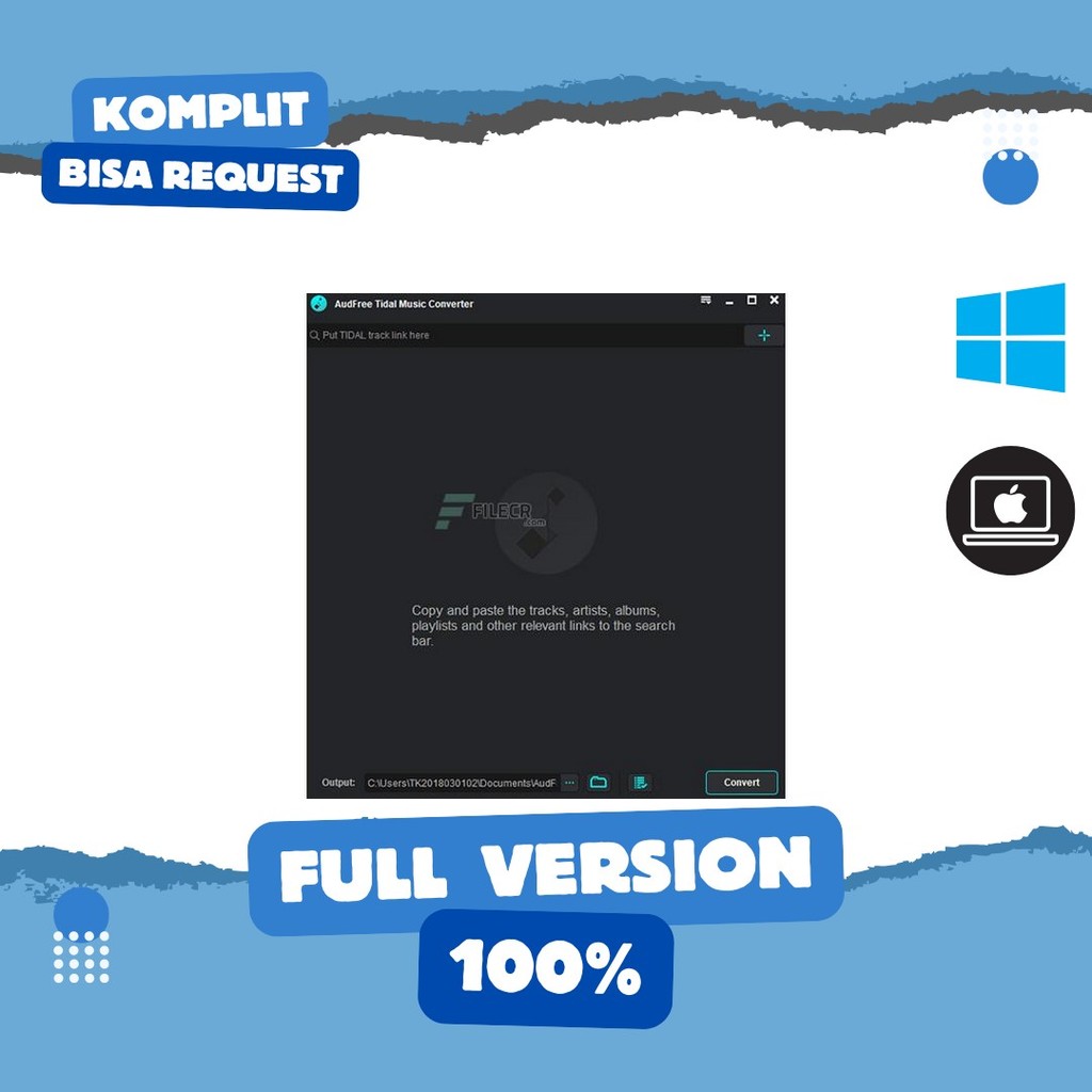 AudFree Tidal Music Converter 2.17.0.168 Multilingual