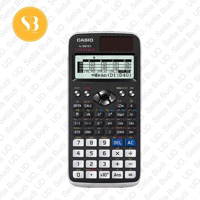

TERLARIS - Kalkulator Scientific Casio FX-991EX Classwiz Asli dan Bergaransi