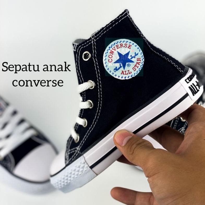 Sepatu Sekolah Anak Perempuan Converse Sd Tk Smp Sma All Star Laki Laki Hitam Hitam Laki Laki Sepatu