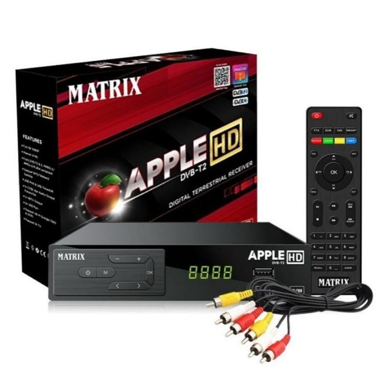 SET TOP BOX MATRIX APPLE MERAH