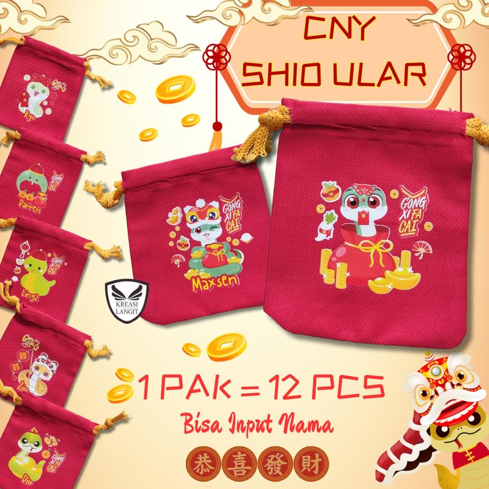 

Angpau Imlek Murah | Angpau Imlek Model Pouch | Angpau Lucu | Bisa Custom Nama
