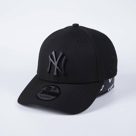 Termurah New Era Cap Topi Ny Metal Black Yankees Original