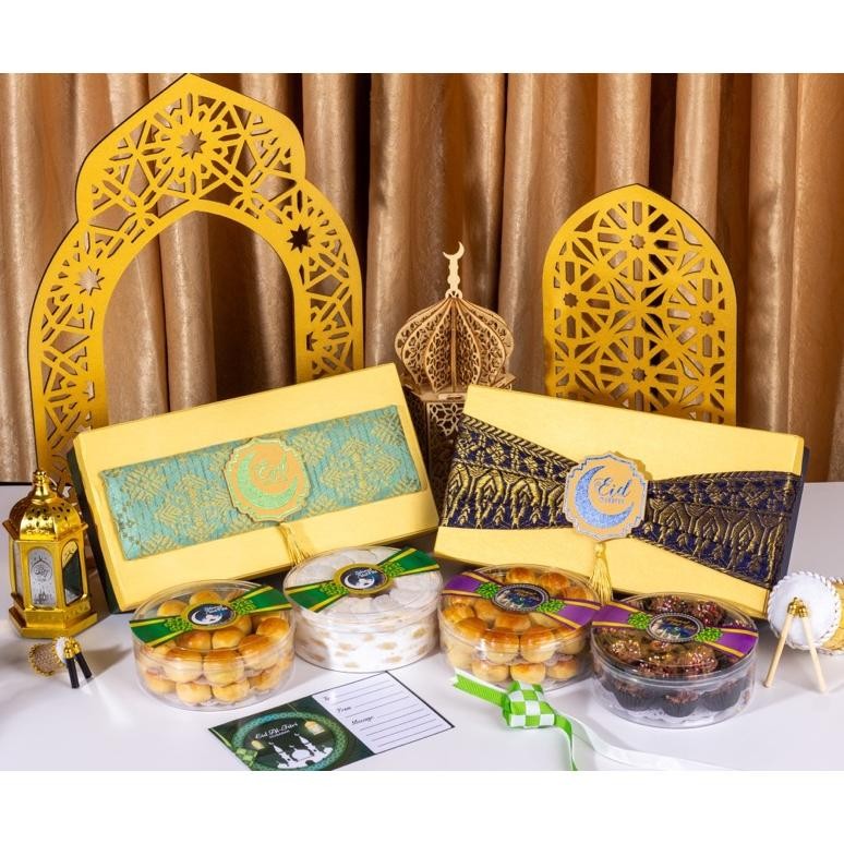 Hampers Lebaran Idul Fitri/Hampers Kue/Parsel Kue Kering/Custom Hampers Kue Box Lebaran