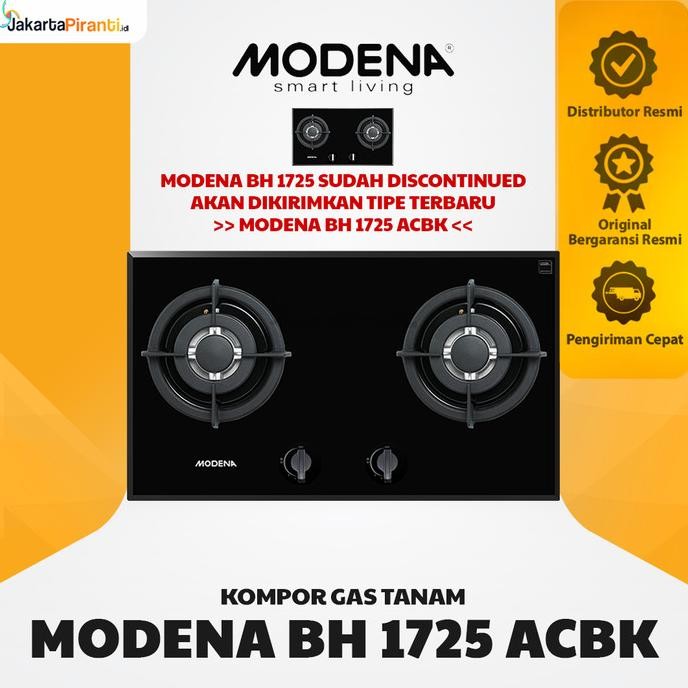 Kompor Tanam Gas Hob Modena BH 1725