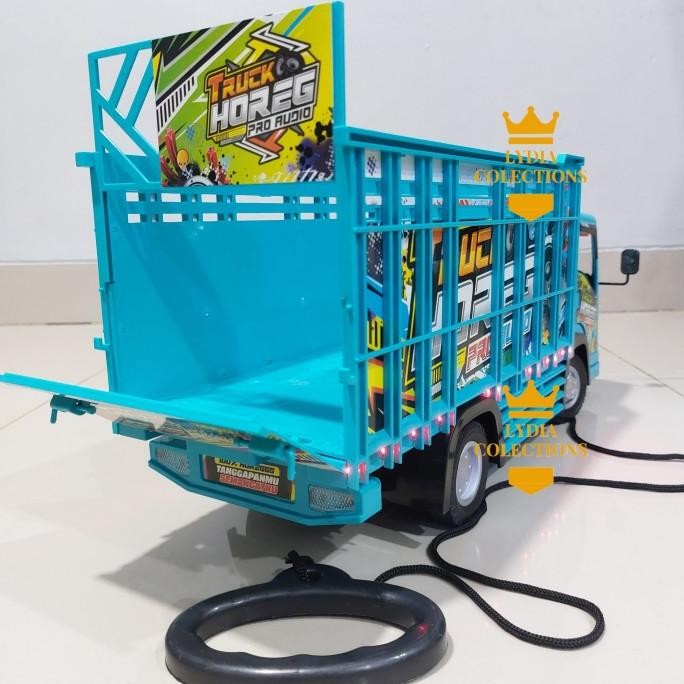 Mainan Truk Basuri Oleng Telolet Jumbo Lampu Bisa Tarik [terbaik]