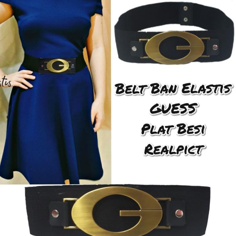 BELT BAN ELASTIS SABUK WOWEN FASHION KOREA GUES BESI