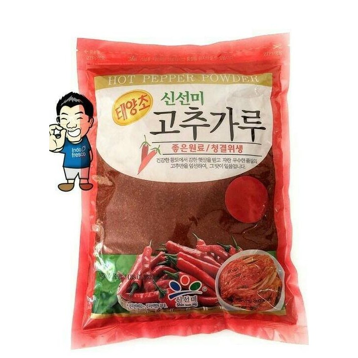 

Shinsun Gochugaru Cabe Bubuk Korea/ Korean Hot Chilli Powder- 450 Gr