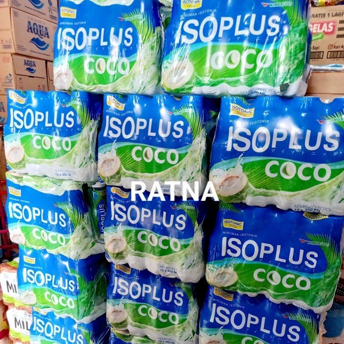 

TERMURAH ISOPLUS / ISO PLUS COCO KELAPA BOTOL MINUMAN ISOTONIK ( 1 BAL ISI 12)