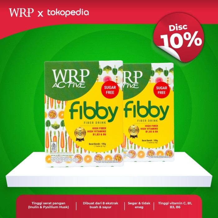 

BRG BARU WRP Active Fibby - Tinggi Serat