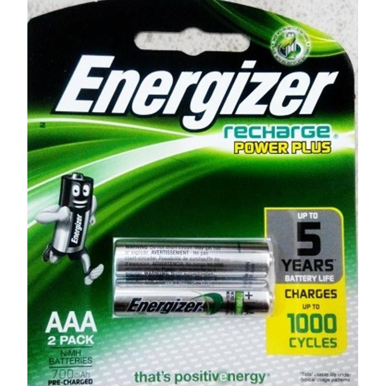 

TERSEDIA BATERAI / BATRE ENERGIZER RECHARGE AAA / CAS ULANG