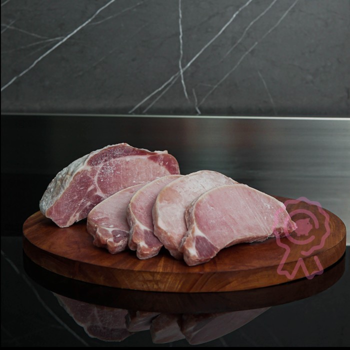 

Import (Denmark) - Karbonat (Pork Loin) Steak Cut 500G (Frozen)