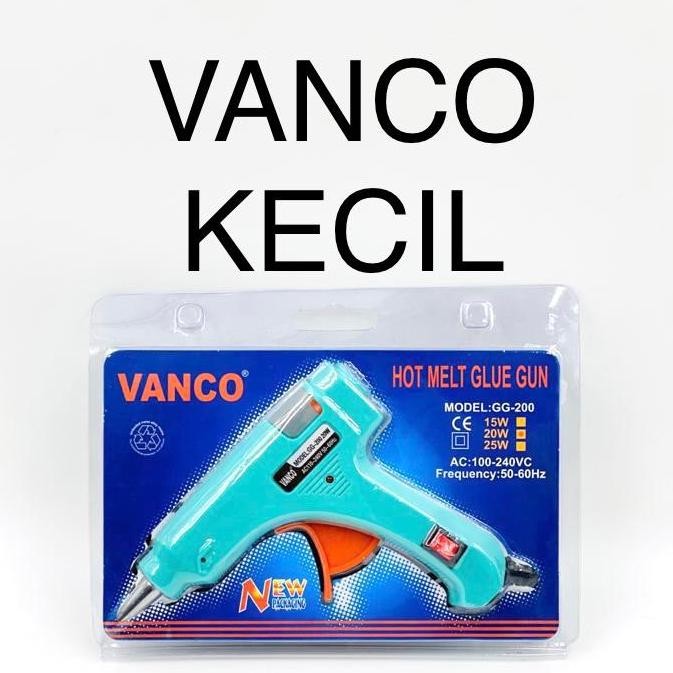 

ALAT LEM TEMBAK KECIL / Glue Gun VANCO KECIL 20 Watt GG-200 / GG 200
