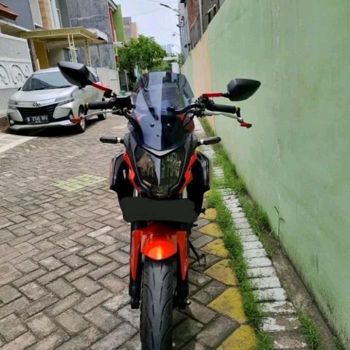 WINDSHIELD VISOR KAWASAKI Z250 SL MODEL TINGGI TERBAIK