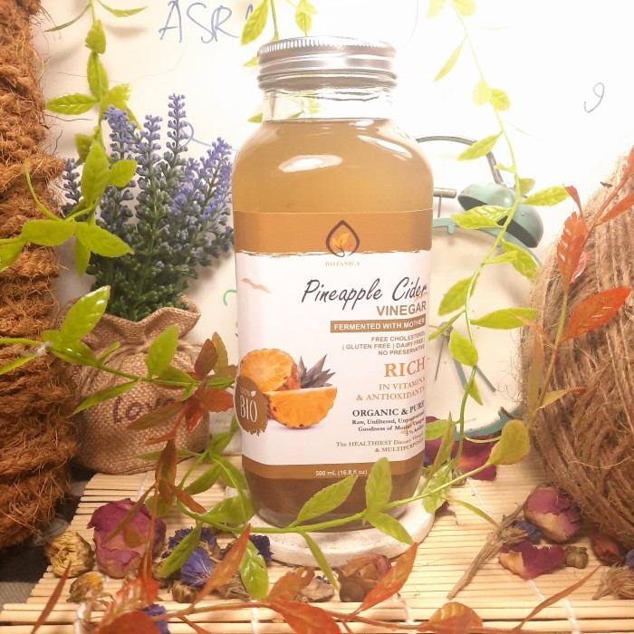 

TERMURAH Botanica Pineapple Cider Vinegar 250 ml / Cuka Nanas Bragg with Mother