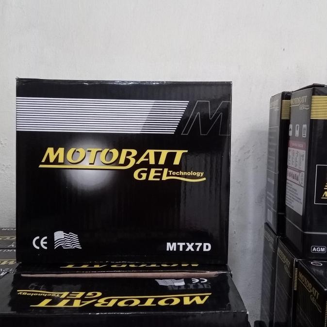 Aki Motor Honda Tiger, Tiger 2000, Tiger Revo Motobatt MTX7D